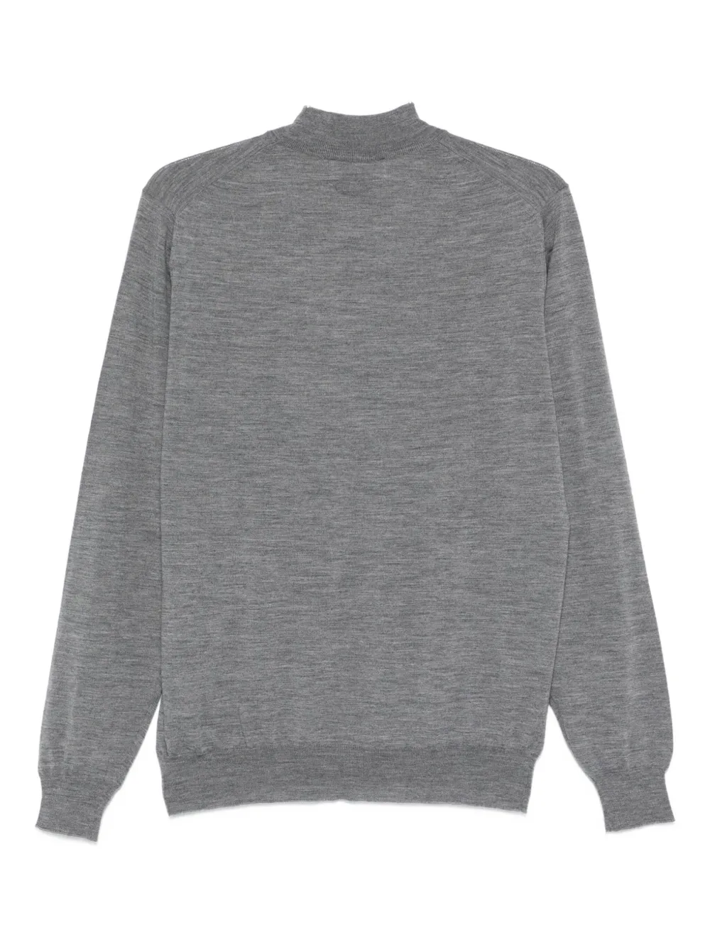 Lardini high-neck wool sweater - Grijs