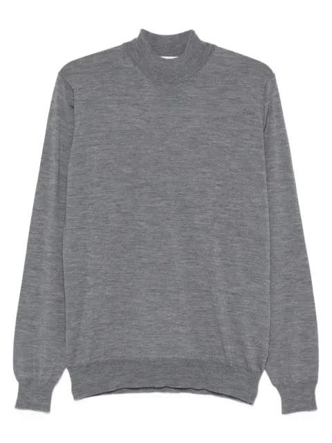 Lardini high-neck wool sweater