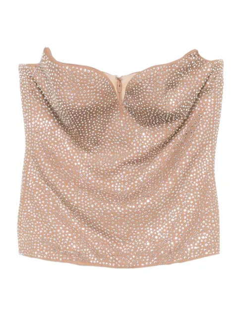 Giuseppe Di Morabito embellished strapless top