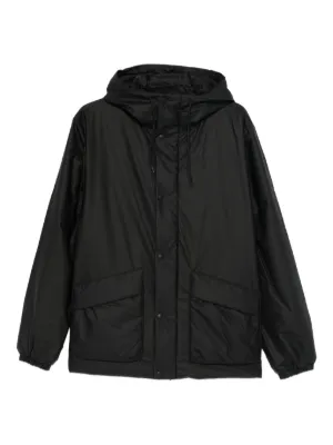 FFFPOSTALSERVICE Storm cut-out Hooded Jacket | Black | FARFETCH