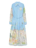 ALEMAIS organic cotton dress - Blue