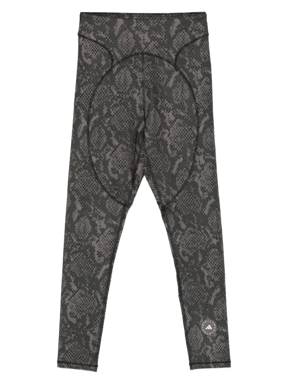 Adidas by Stella McCartney TruePurpose snakeskin-print leggings Zwart