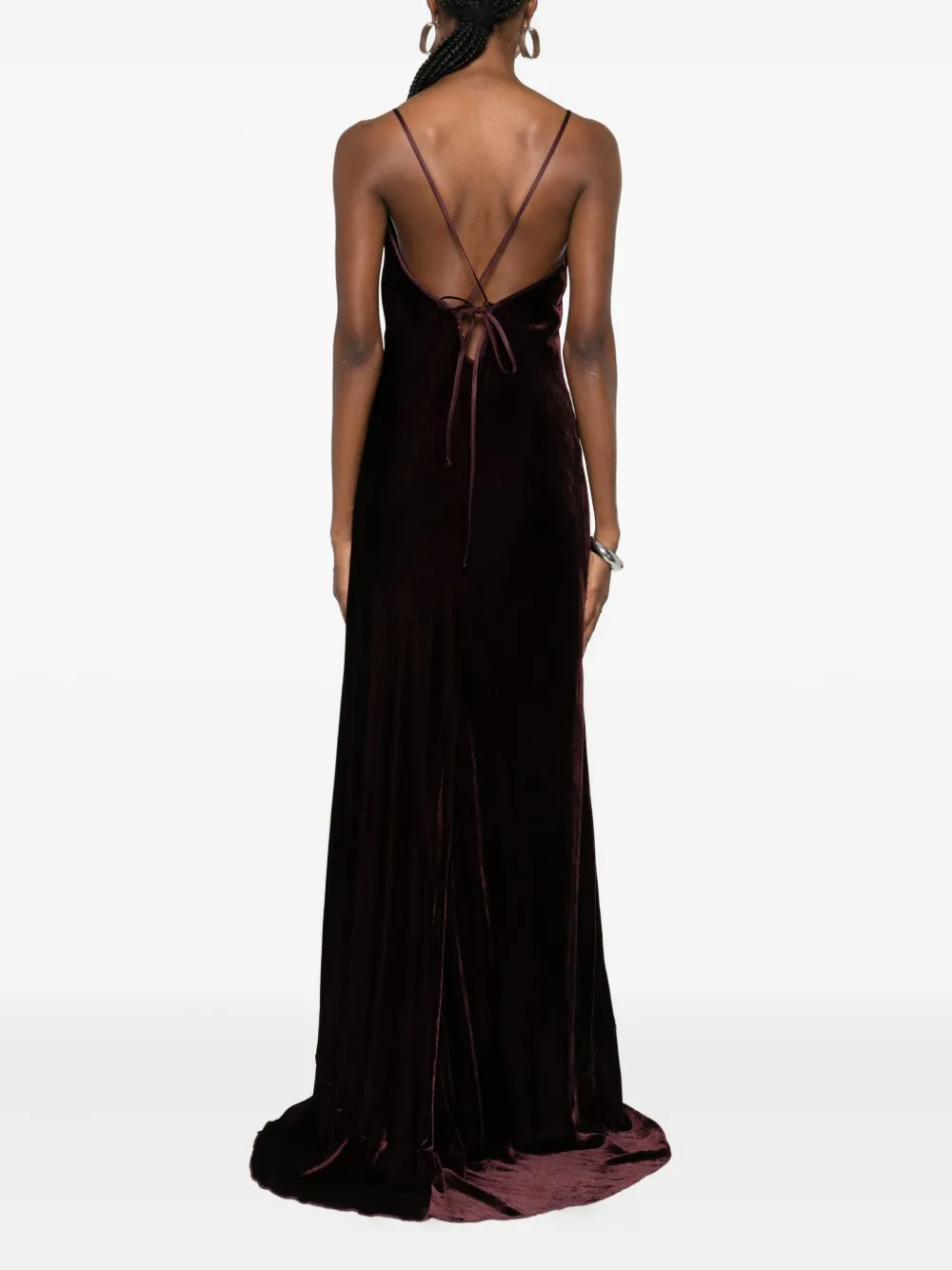 Forte Forte Floral-detail Maxi Dress In Black