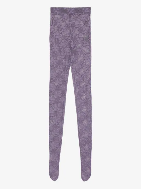 Alex Perry floral-lace leggings
