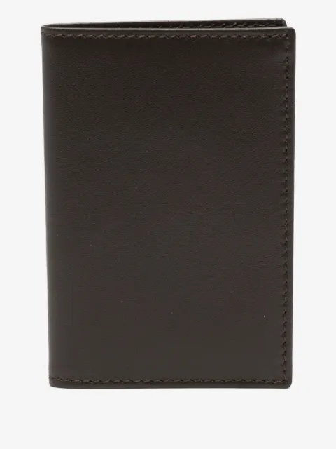 Comme Des Garçons Wallet portefeuille en cuir à logo imprimé