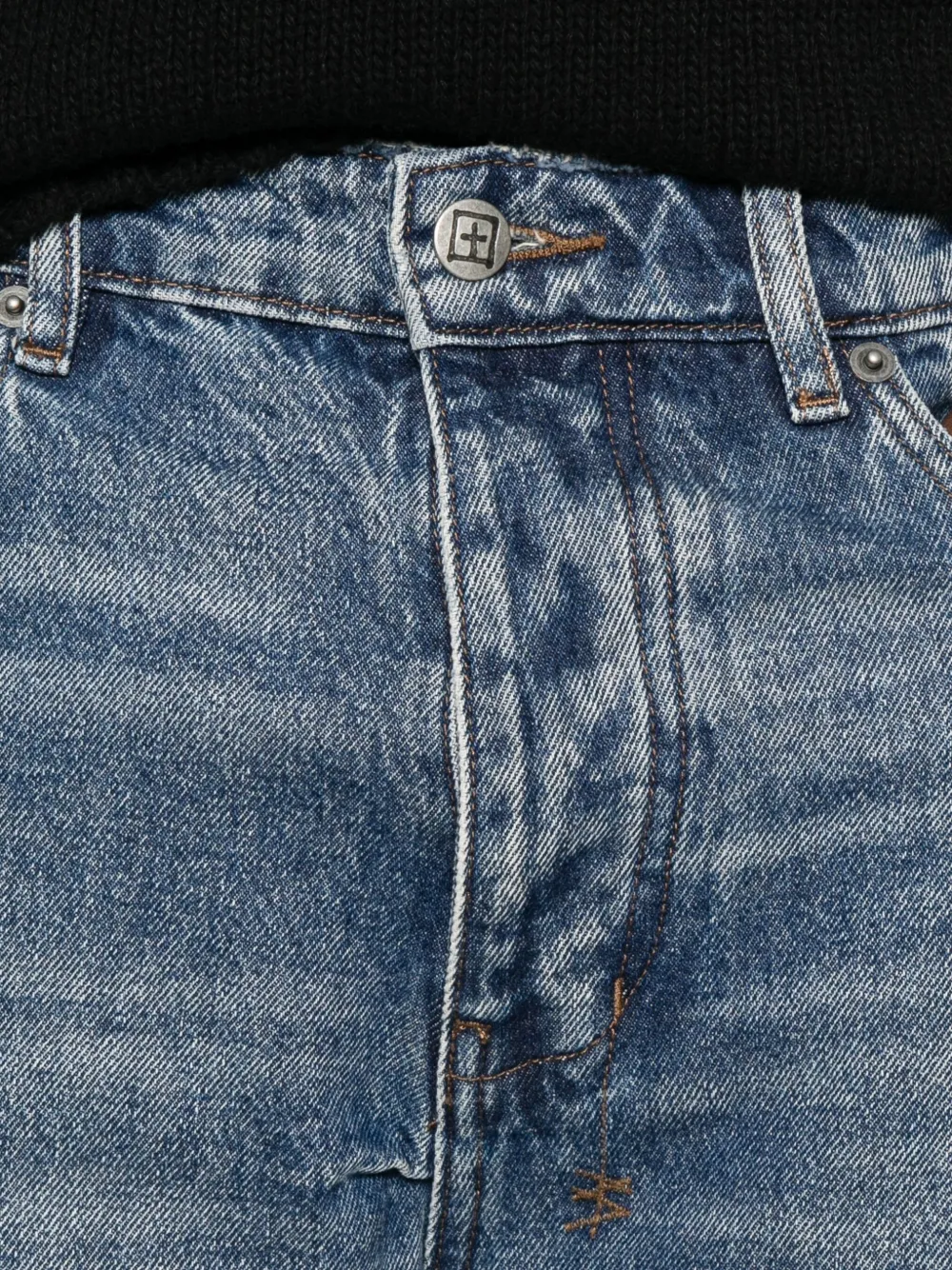 Ksubi recycled-cotton jeans Blauw
