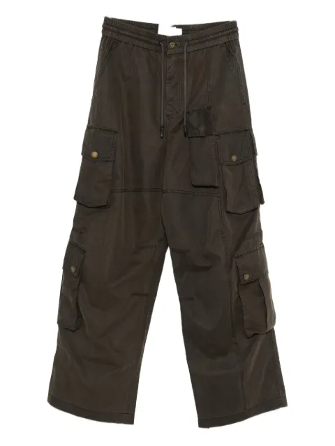 Feng Chen Wang cargo-pocket trousers