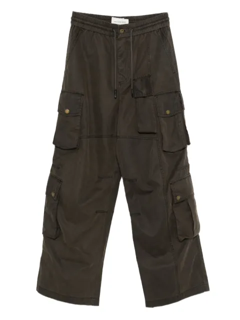 Feng Chen Wang cargo-pocket trousers