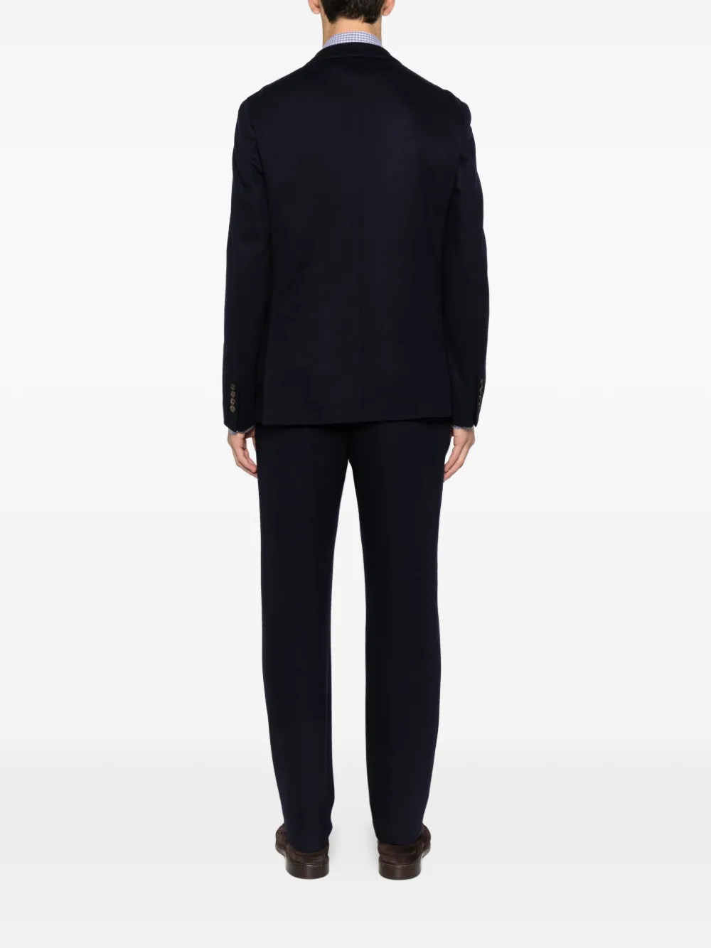 Eleventy Buttoned Suit In Black