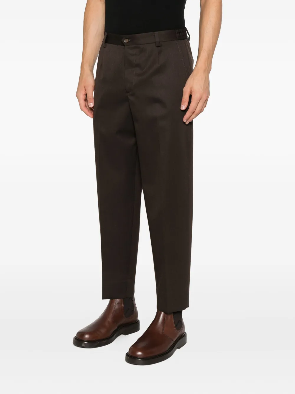 Briglia 1949 Broek met knopen Bruin