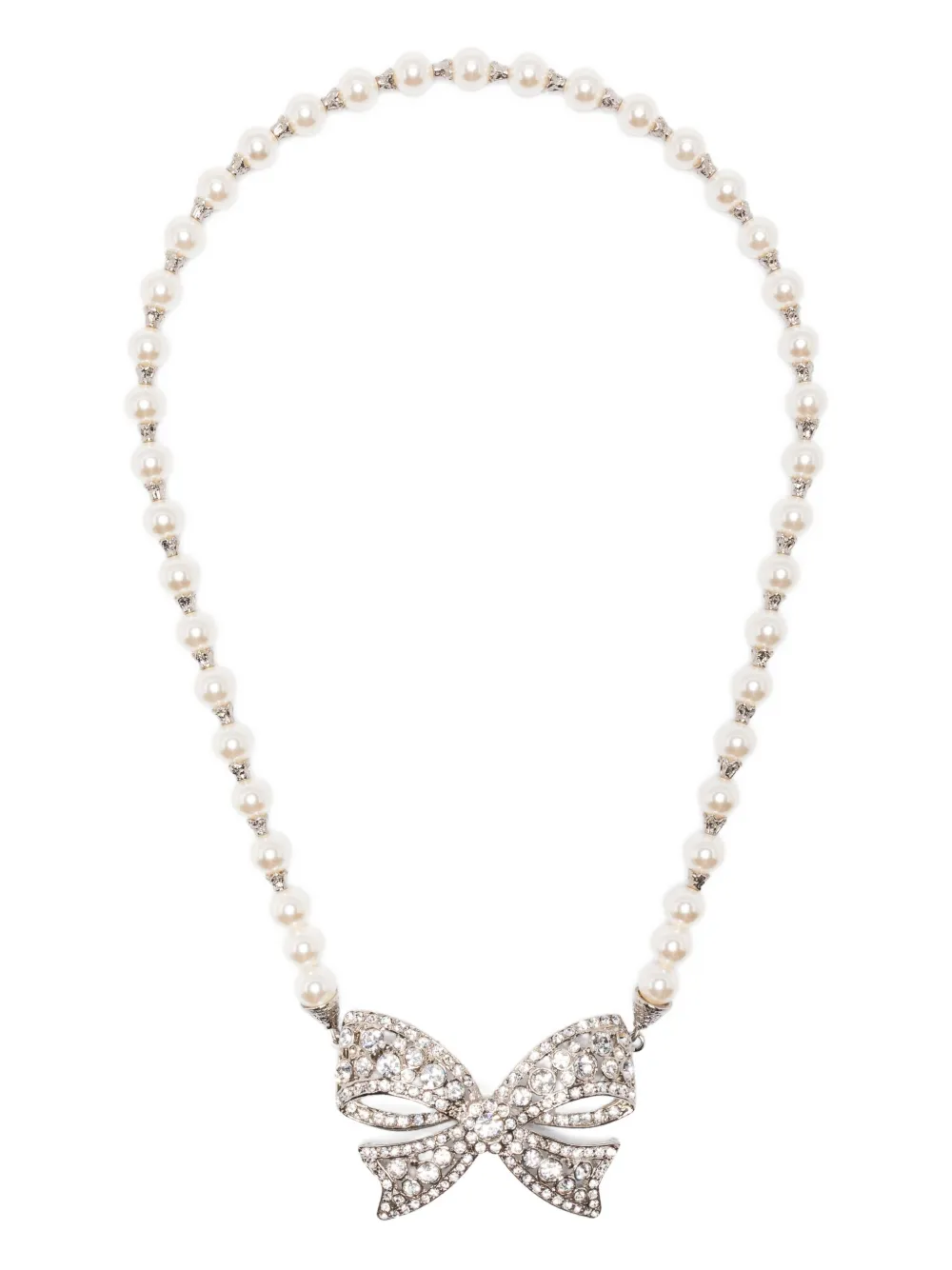 bow-pendant necklace