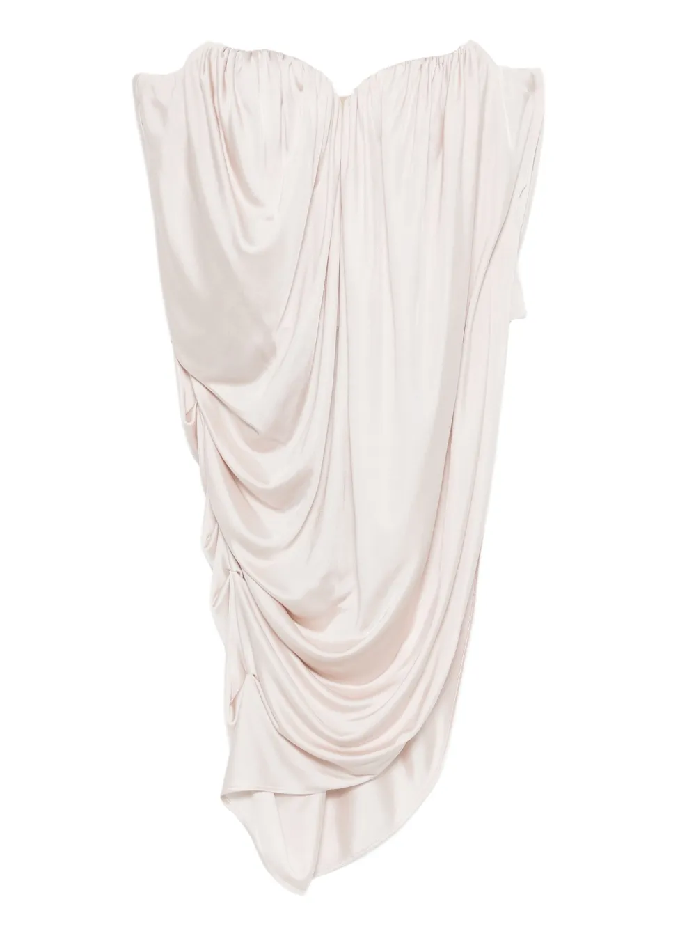 Giuseppe Di Morabito ruched draped top | White | Image 1
