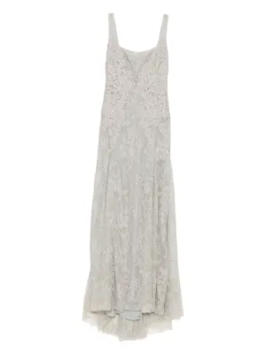 white christmas dresses Mocha Lace Corset Ruffle Dress main image 1