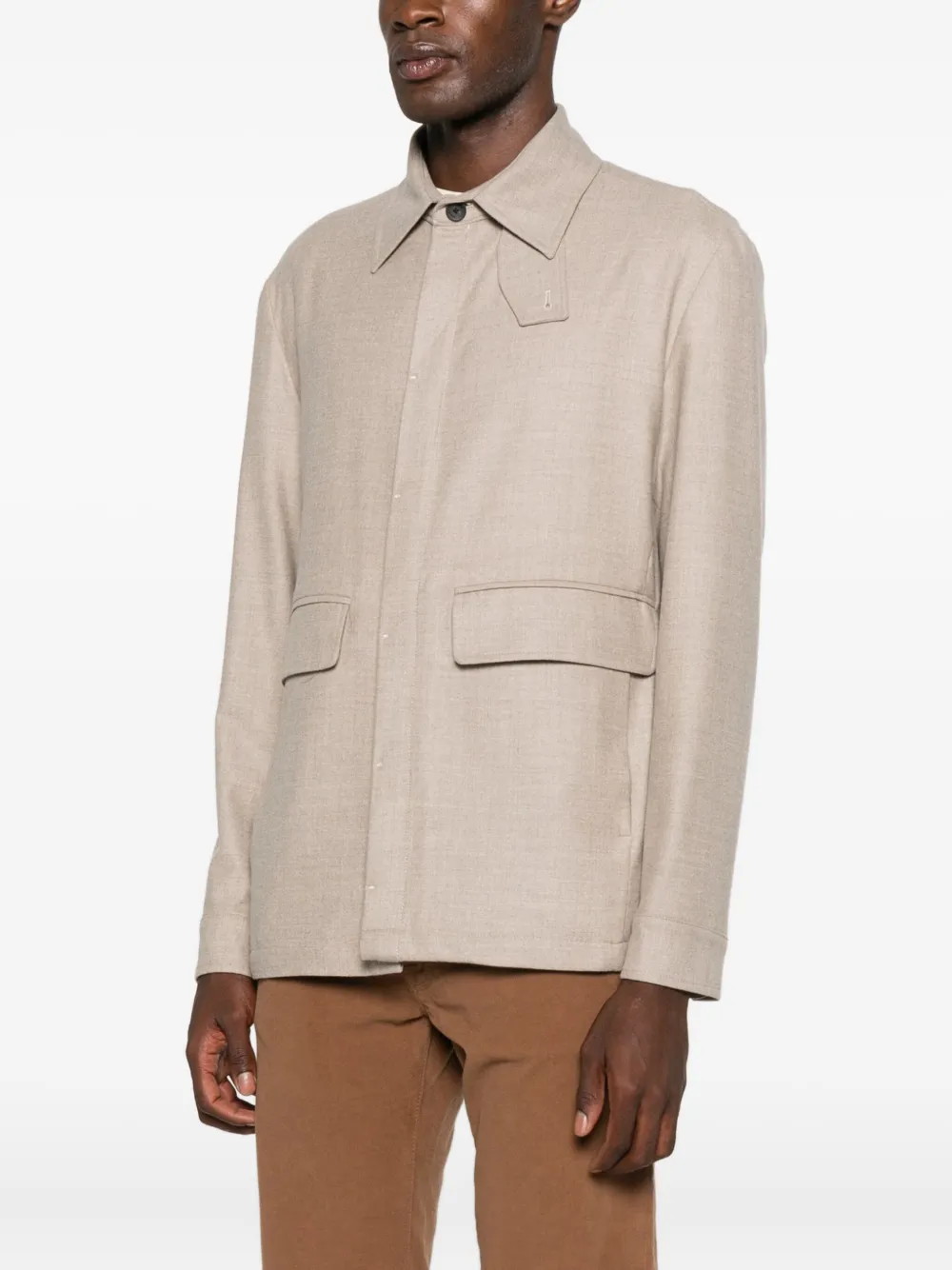 Briglia 1949 Twill shirtjack Beige
