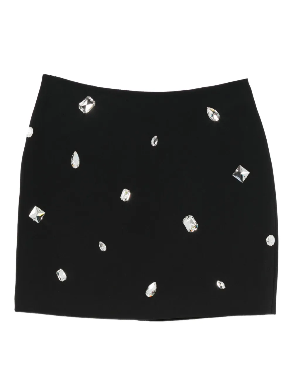 David Koma falda corta con apliques | negro | Image 1