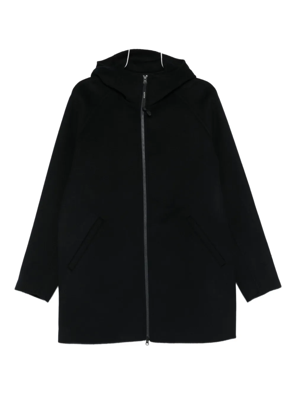 Aspesi Hooded Parka In Black