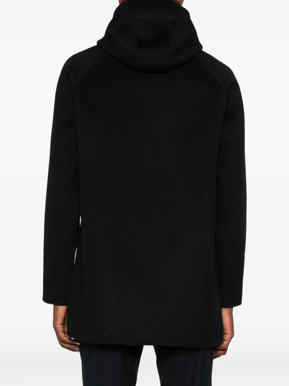 Aspesi Hooded Parka In Black