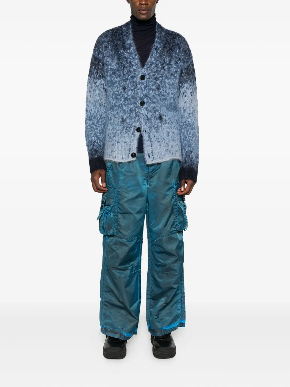 Feng Chen Wang buttoned ombré cardigan | Cárdigans | Image 2