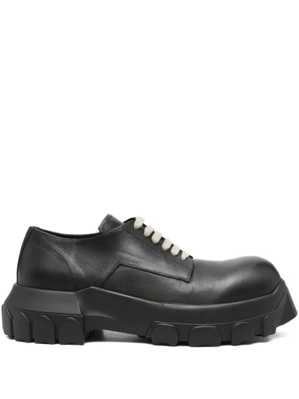 RICK OWENS ボゾトラクター レースアップシューズ Rick Owens Bozo Tractor レースアップ シューズ | ブラック