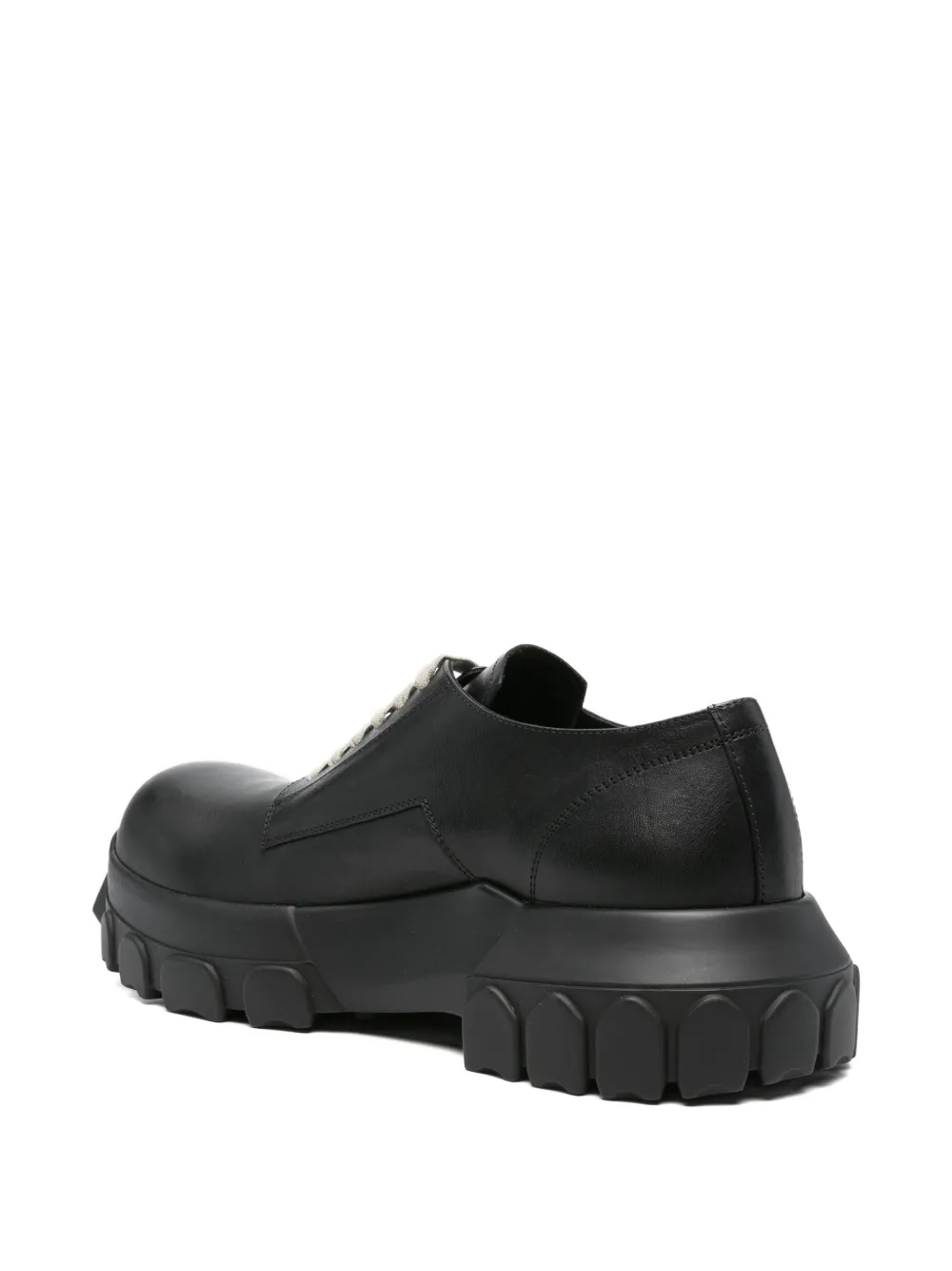 Rick Owens Bozo Tractor lace-up shoes Black