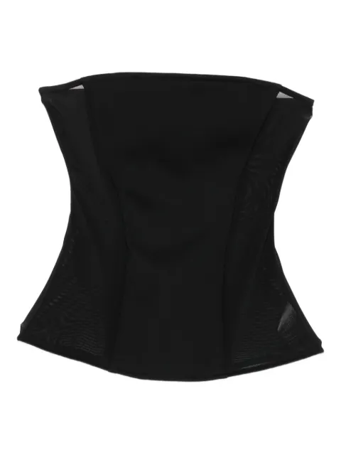 Alex Perry strapless mesh corset