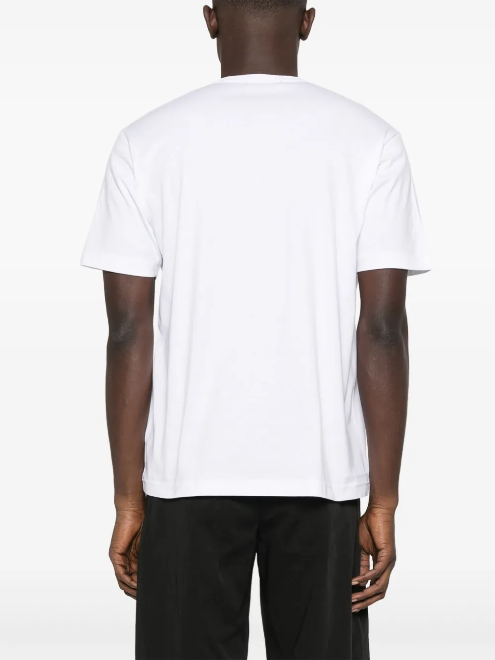 Comme des Garçons Homme T-shirt met logodetail Wit