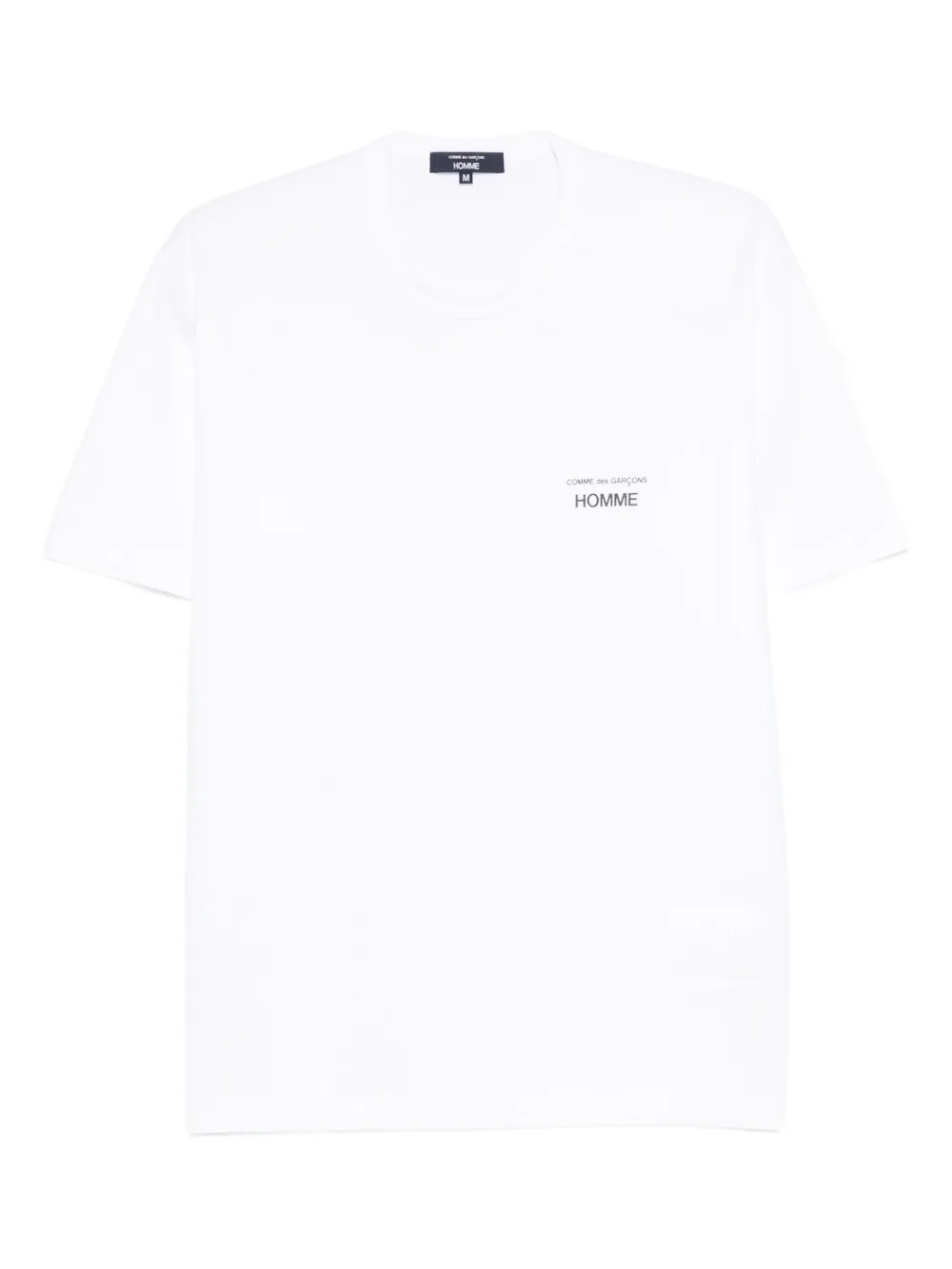 Comme des Garçons Homme logo-detail T-shirt | White | Image 1