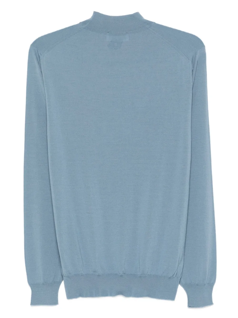 Lardini high-neck wool sweater - Blauw