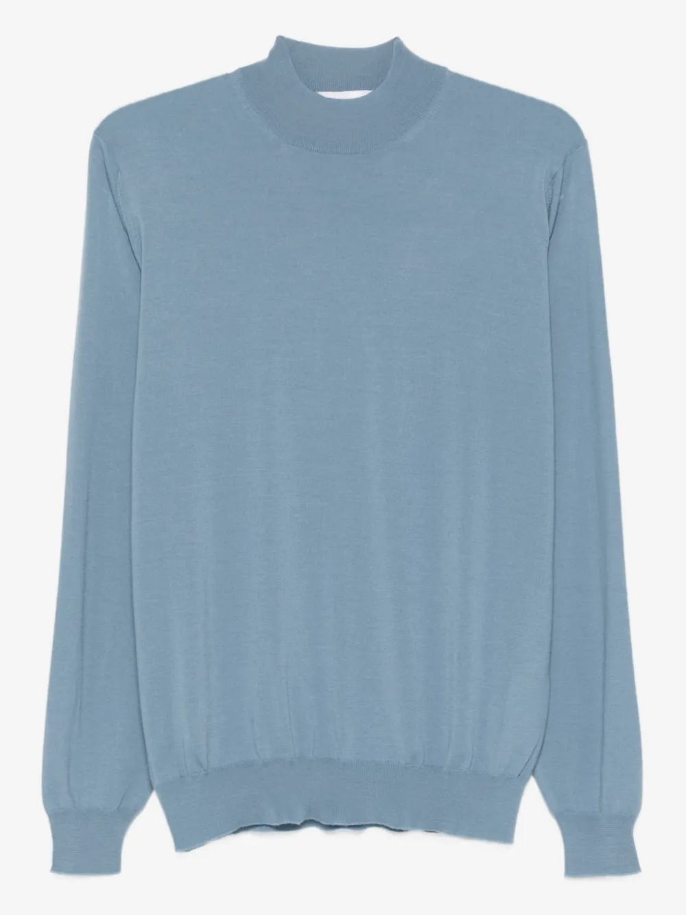 Lardini high-neck wool sweater | Blue | Image 1