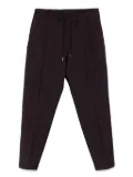 Caruso pleated drawstring trousers - Purple