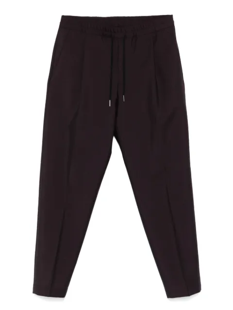 Caruso pleated drawstring trousers