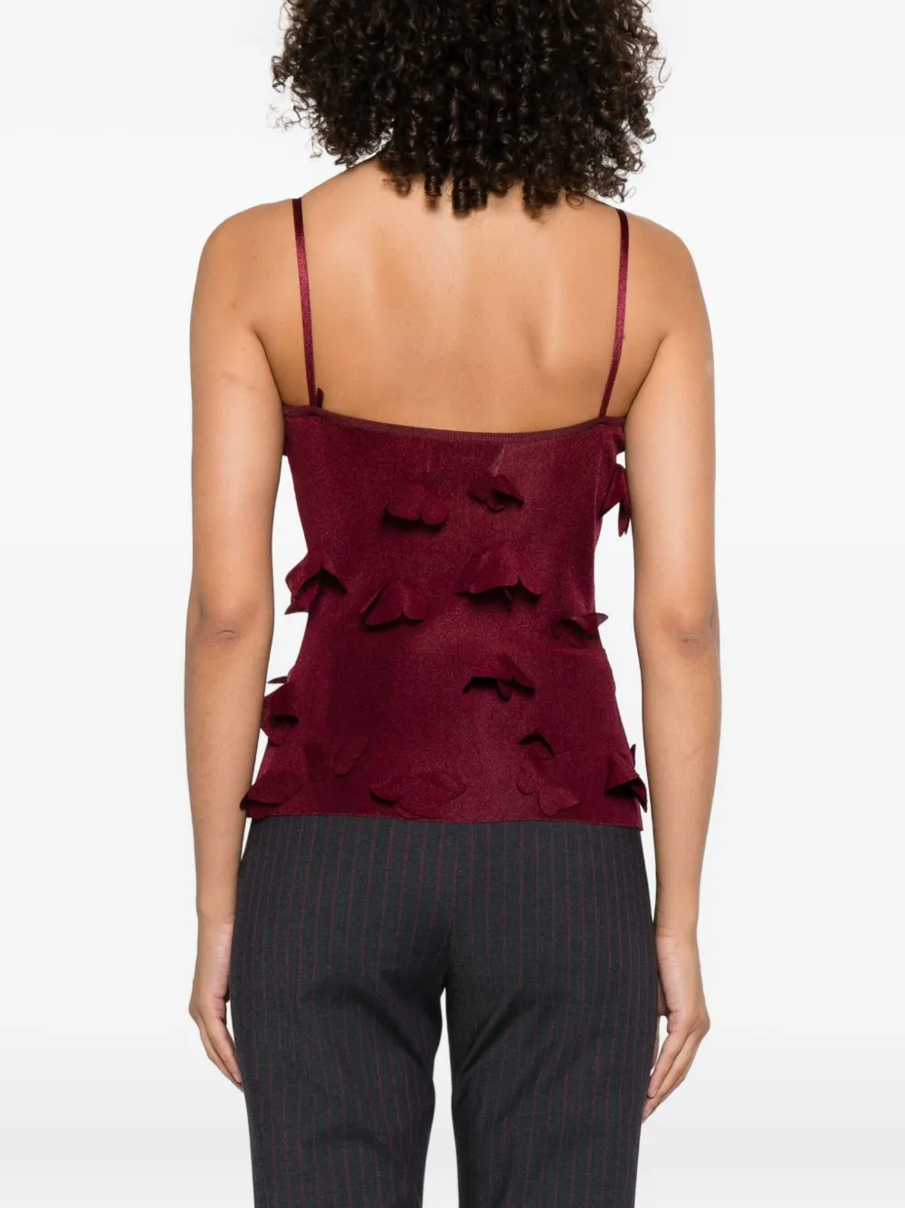 Coperni Top met patch Rood