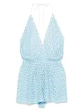 Missoni lace playsuit - Blue
