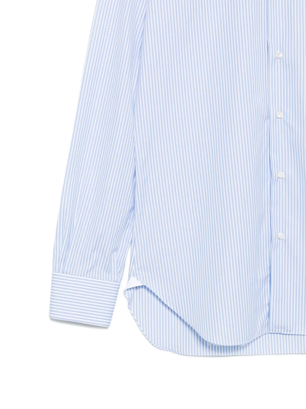 Barba Gestreept overhemd Blauw