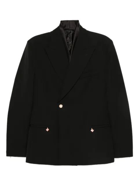 Casablanca double-breasted embellished jacket