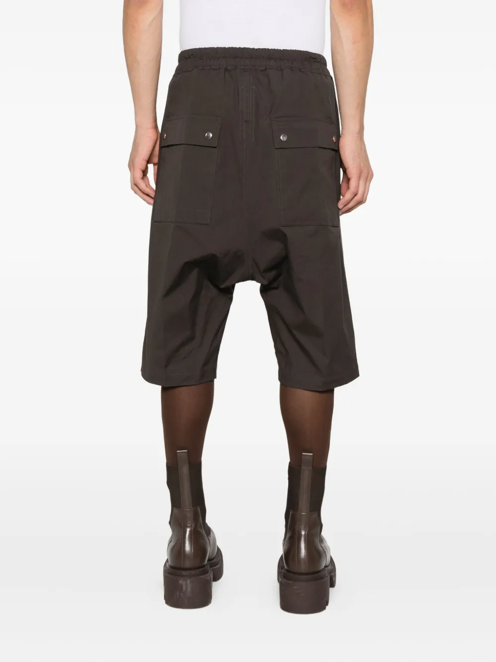 Rick Owens drawstring zip-fly shorts Bruin