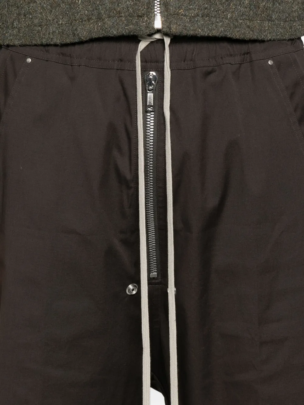 Rick Owens drawstring zip-fly shorts Bruin