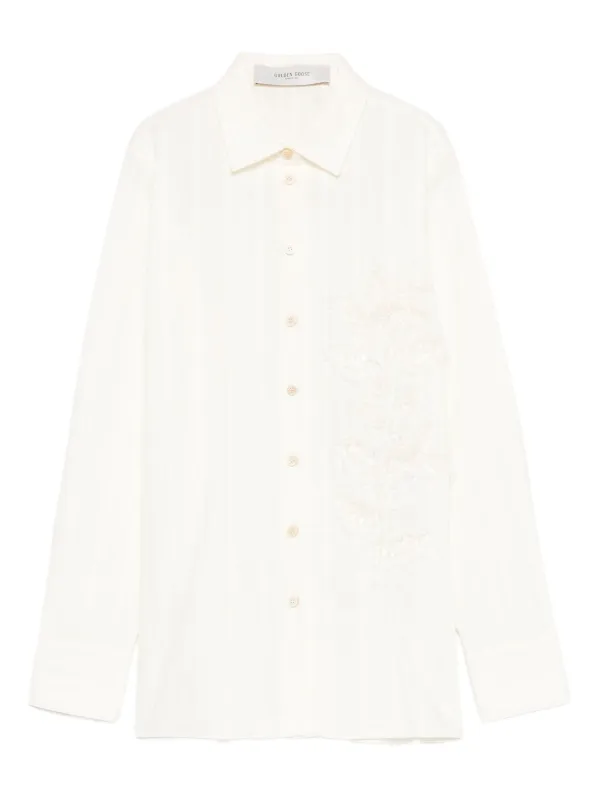 Golden Goose ストライプ シャツ | ニュートラル | FARFETCH JP