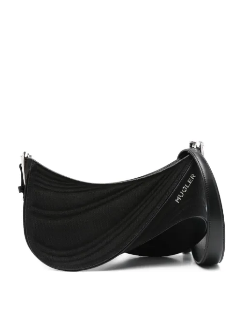 Mugler bolsa de hombro Spiral Curve 01 pequeña