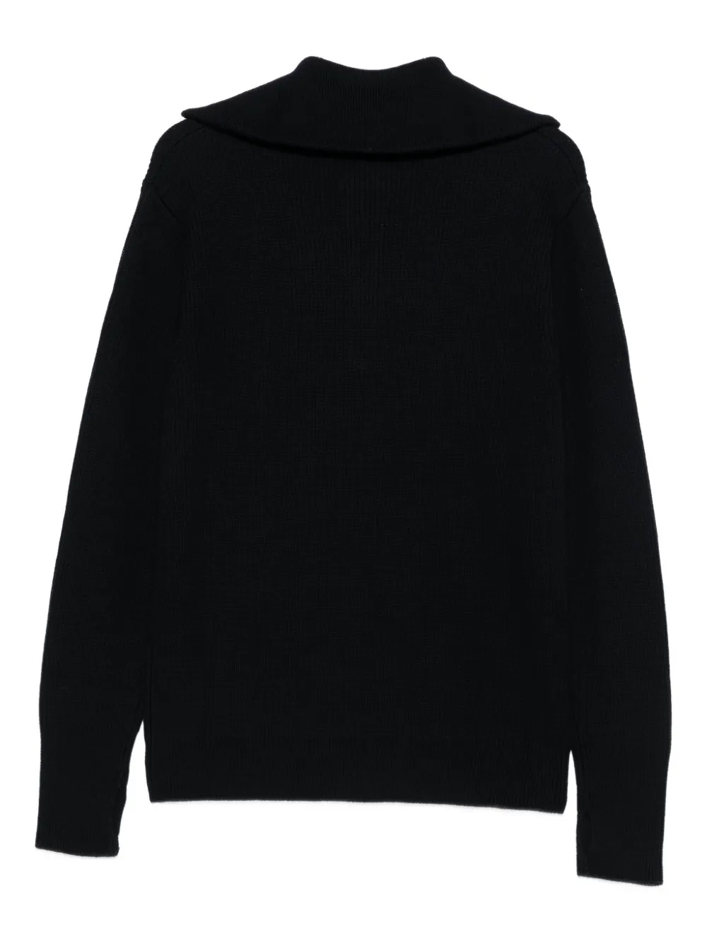 Barena Trui met halve rits - Blauw