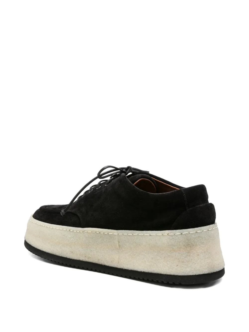 Marsèll lace-up suede shoes Black