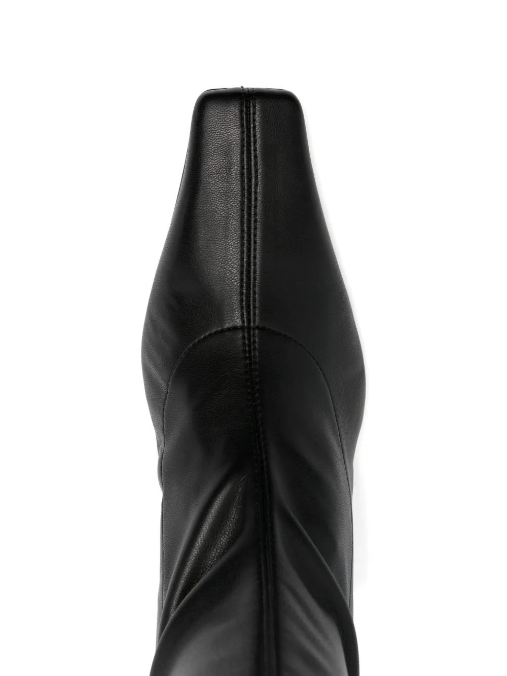 Proenza Schouler 60mm calf leather thigh-high boots Black