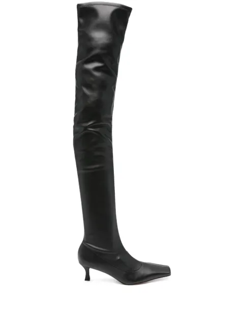 Proenza Schouler 60mm calf leather thigh-high boots