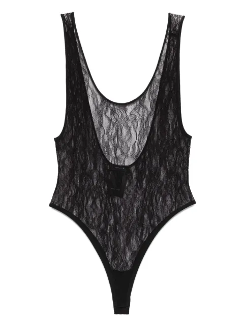 WARDROBE.NYC lace tank bodysuit 