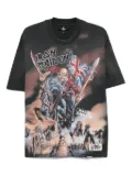 Represent x Iron Maiden X Steed graphic T-shirt - Grey