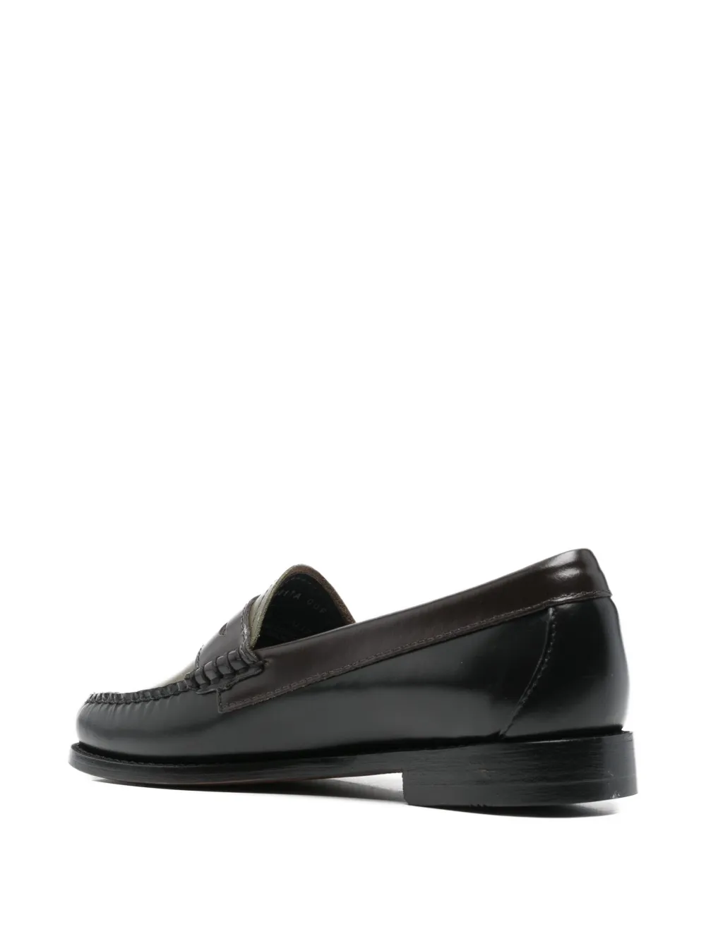 G.H. Bass & Co. Weejuns loafers met vlakken Bruin