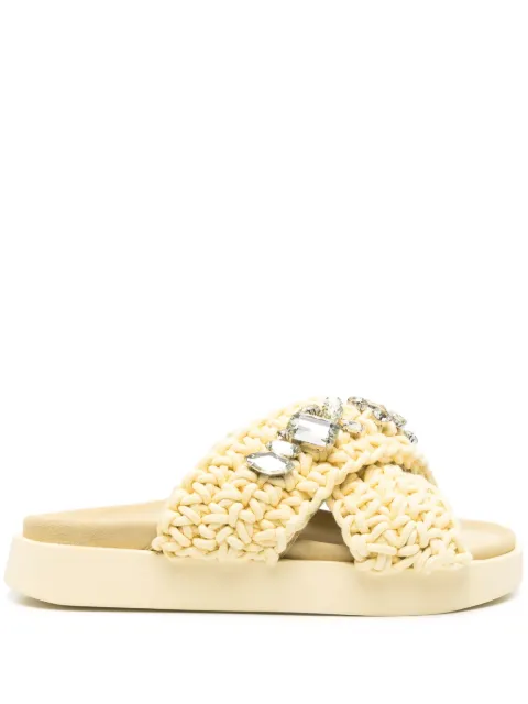 Inuikii 30mm leather platform sandals