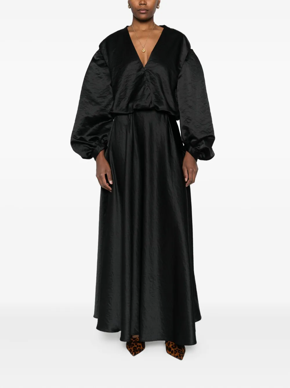 Forte Forte textured satin skirt | Straight Skirts | Image 2