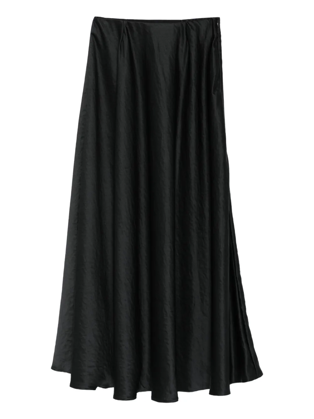 Forte Forte falda satinada texturizada | negro | Image 1