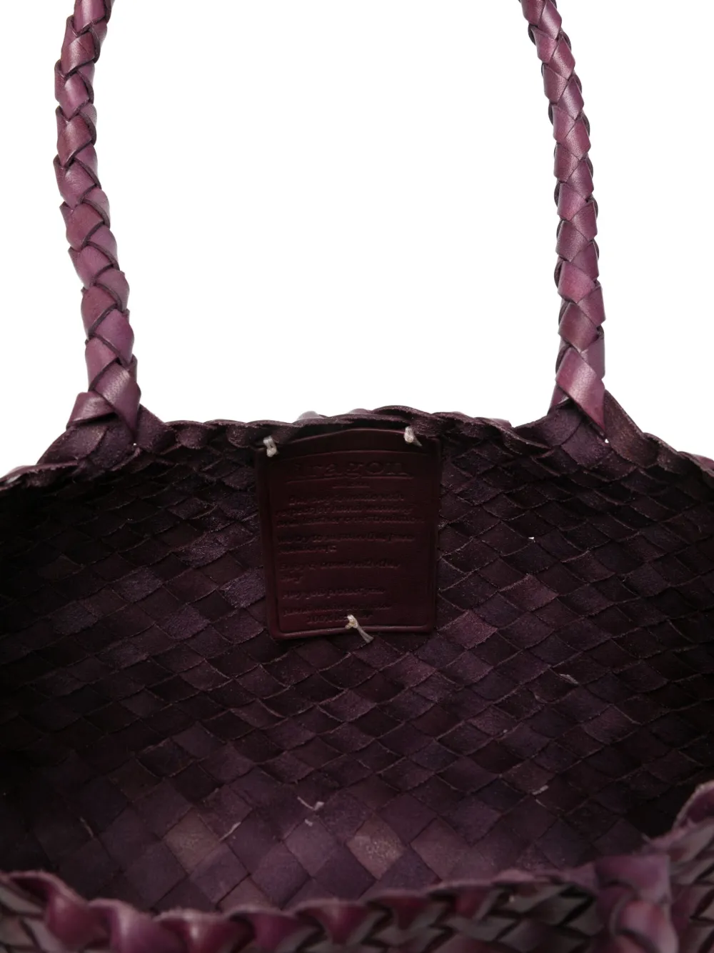 Dragon Diffusion Woven Tote Bag In Red